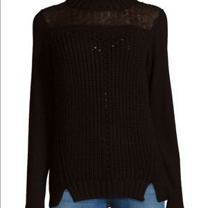 Elie Tahari 100% extra-fine merino wool sweater xs